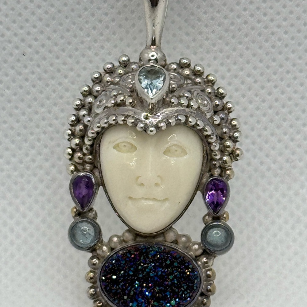 Sajen Sterling Silver Necklace Slide